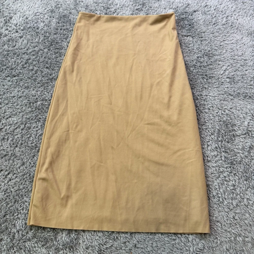 Assets Womens Sara Blakely Shapewear Skirt Medium Tan Nude Compression Slip